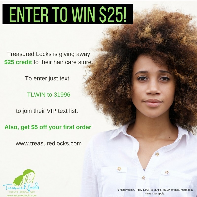 Enter to Win $25 to Treasured.