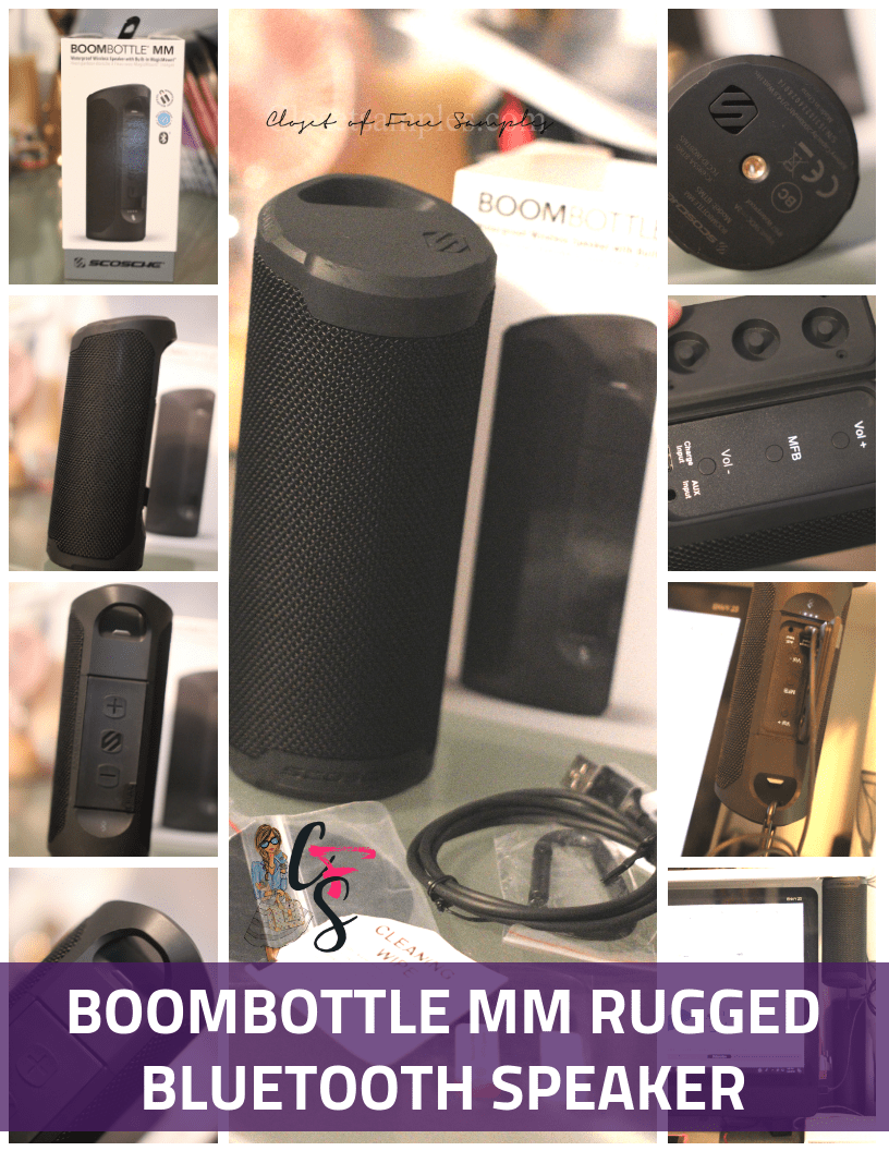 Scosche BoomBottle® MM Waterproof Bluetooth Speaker #Review