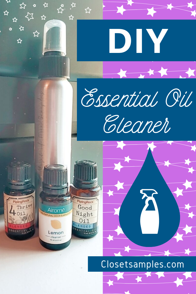 DIY Essential Oil Cleaner