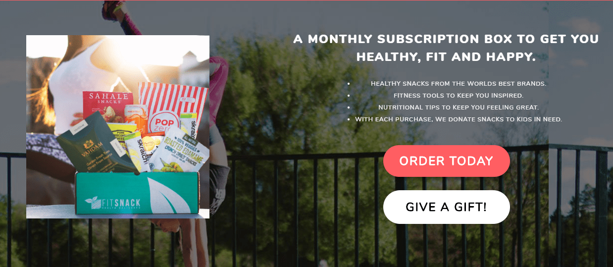 FitSnack Subscription Box Unbo...