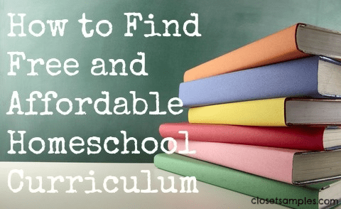 Finding Free and Inexpensive Homeschool Curriculum