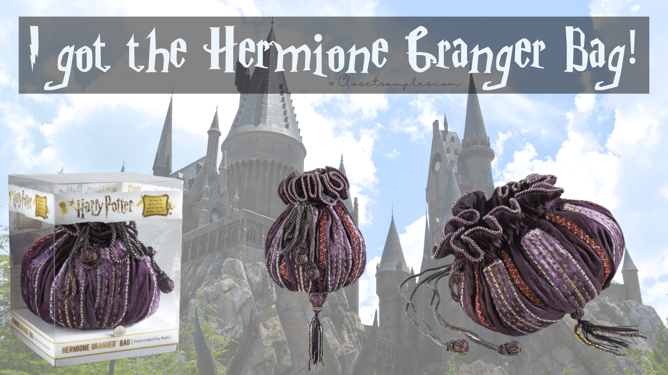 Hermione Granger Bag review Harry Potter Closetsamples Purse Unique Finds Gift Ideas