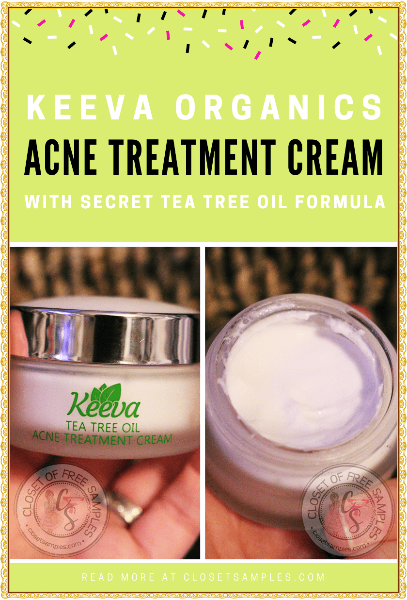Keeva Organics Acne Treatment.