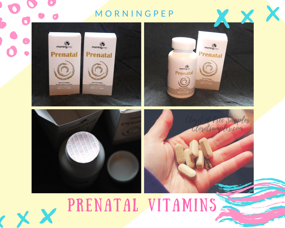 Morning Pep Prenatal Vitamins.