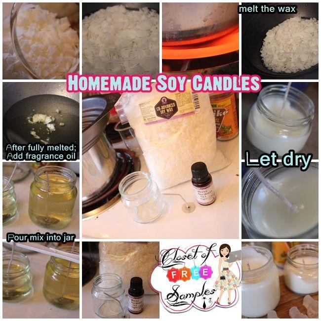 DIY Homemade Soy Wax Candle #PipingRock #Review