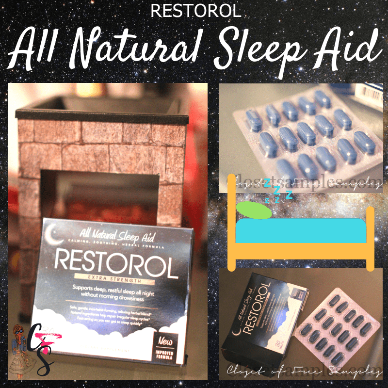 Restorol Natural Sleep Aid #Review