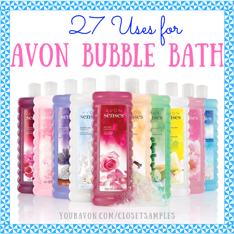 27 Uses for AVON Bubble Bath