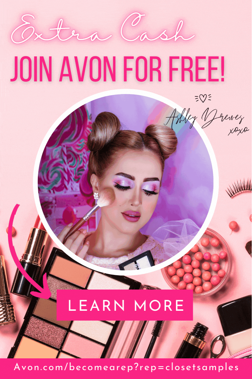 Make Extra Cash in 2022 with Avon as a Side Hustle for FREE closetsamples Pinterest