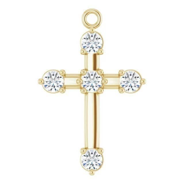 Diamond Cross Necklaces by Gli...