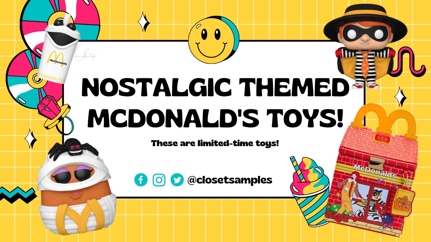 Get Your Hands on These Nostalgic Themed McDonalds Toys closetsamples