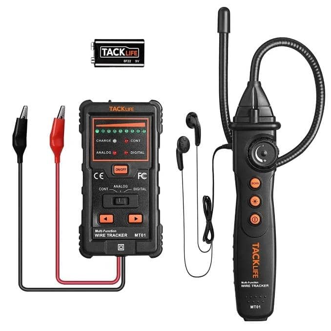 TACKLIFE Underground Wire Tracker Locator Cable Tester closetsamples