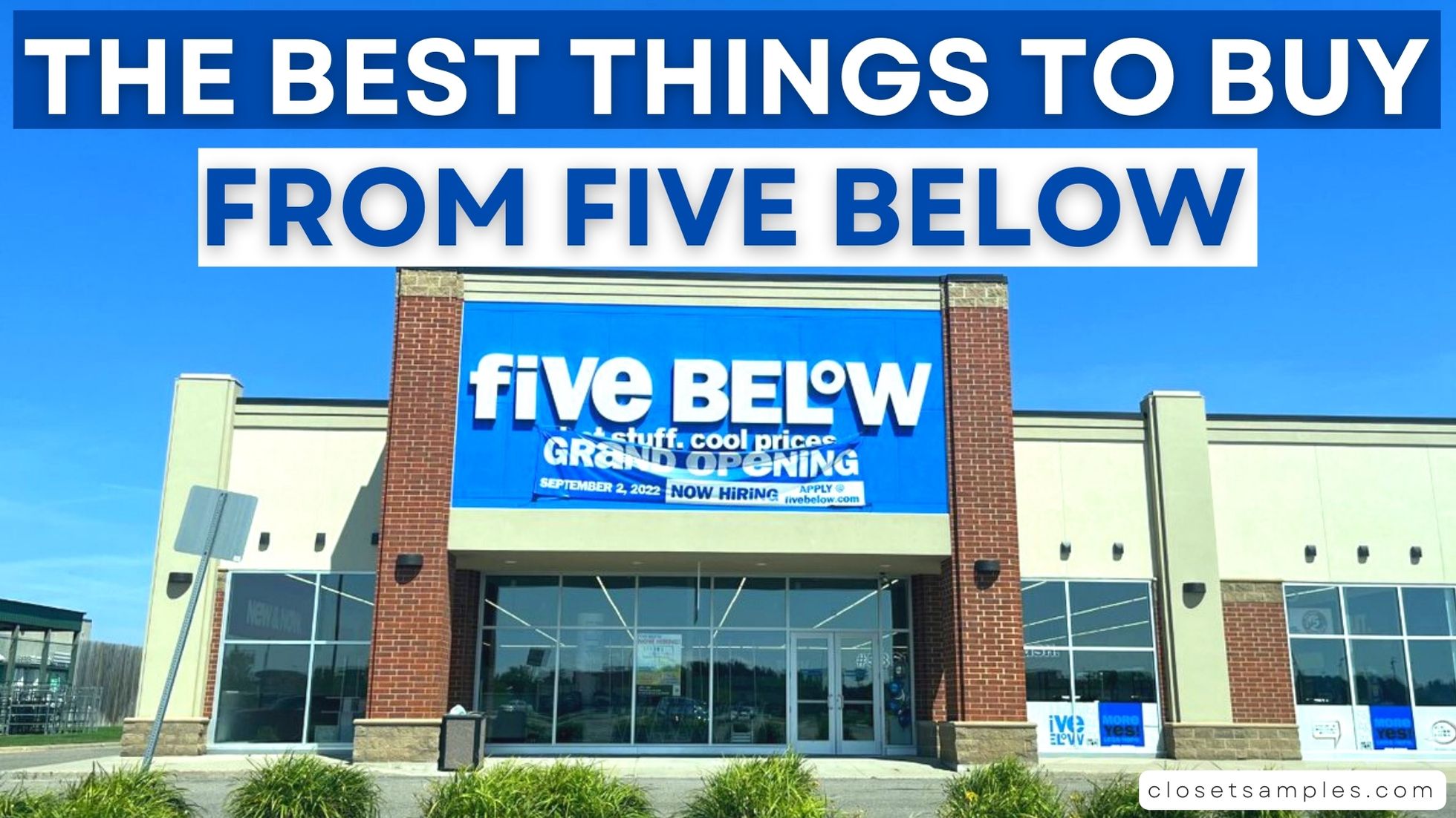 The Best Things to Buy from Five Below Closetsamples
