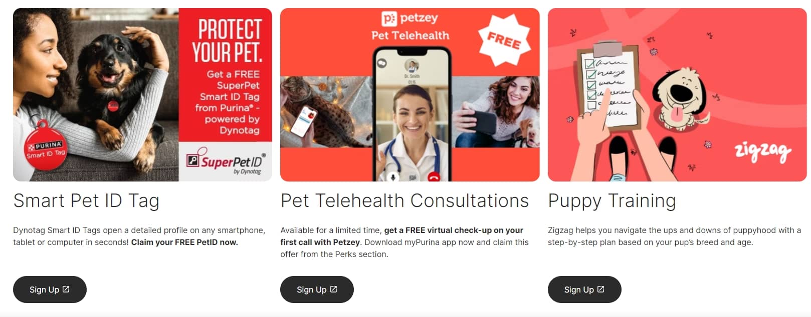 Virtual Pet Check Up with Petzey from Purina closetsamples