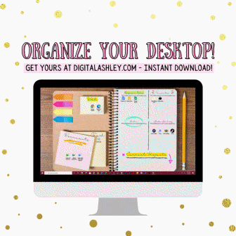 closetsamples Digital Ashley Desktop Organizer Ad graphic design
