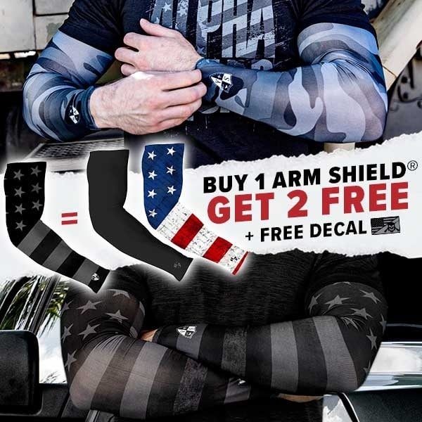 Buy 1 Alpha Defense Arm Sleeve Get 2 FREE closetsamples
