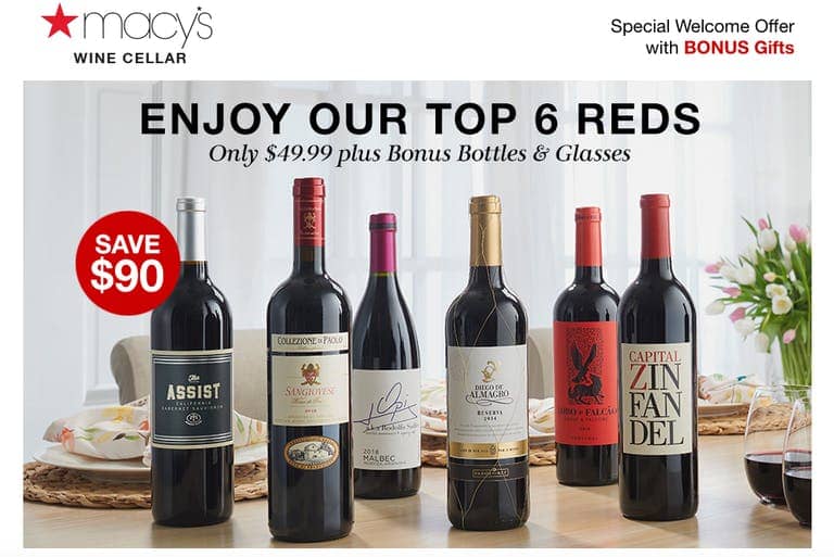 Companies That Offer Wine Delivery Right to Your Door Closetsamples macys