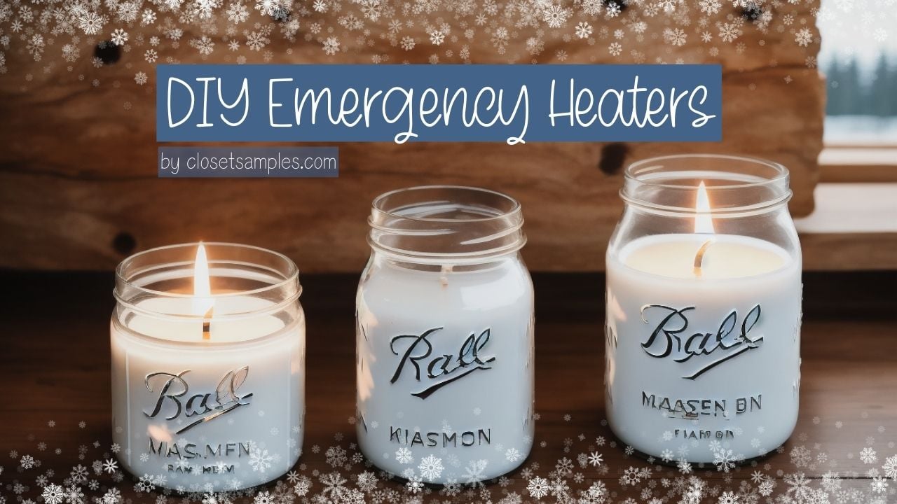 DIY Emergency Heaters Stay Warm During Power Outages with Crisco and Candles closetsamples