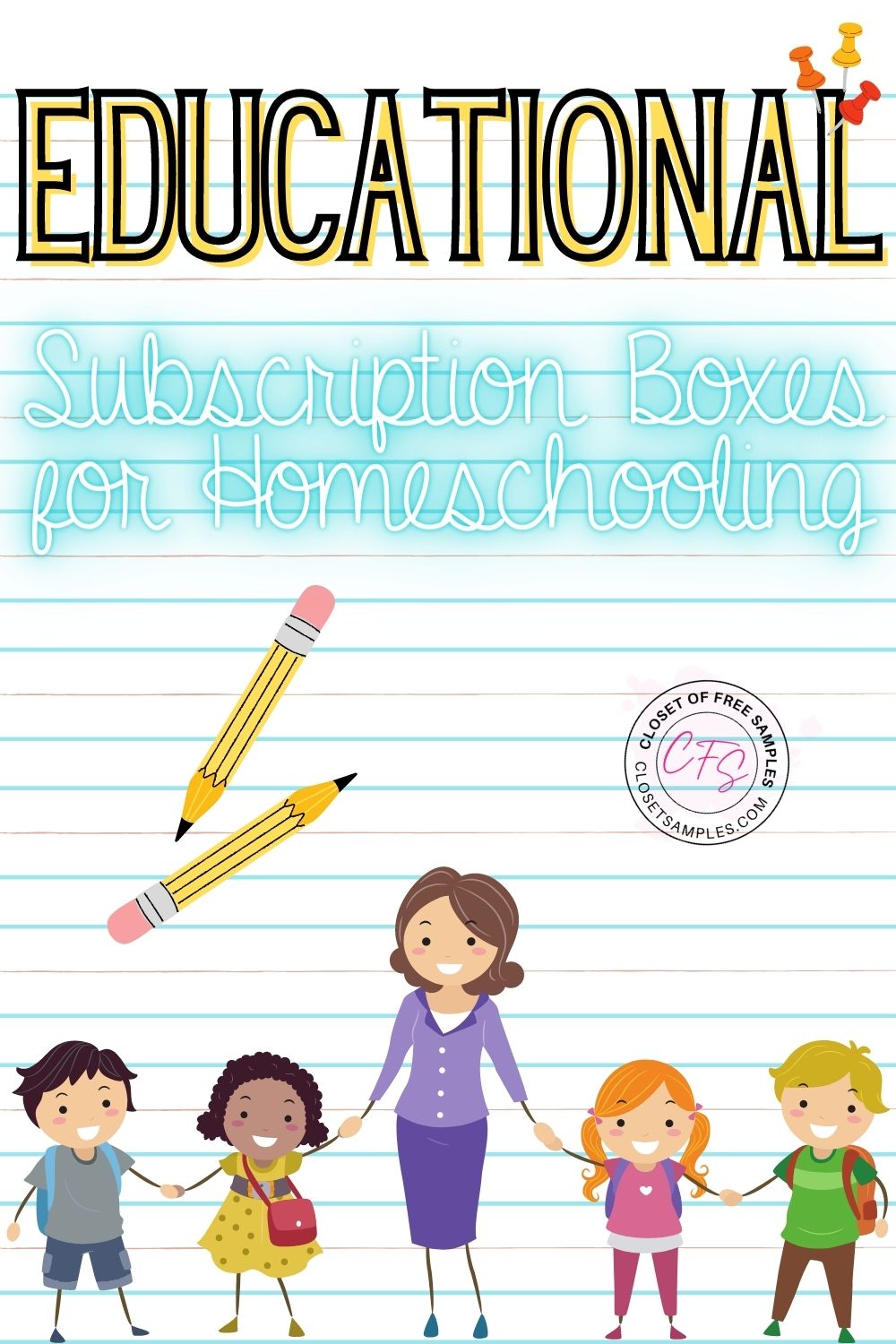 Educational Subscription Boxes from Cratejoy for Homeschooling closetsamples pinterest