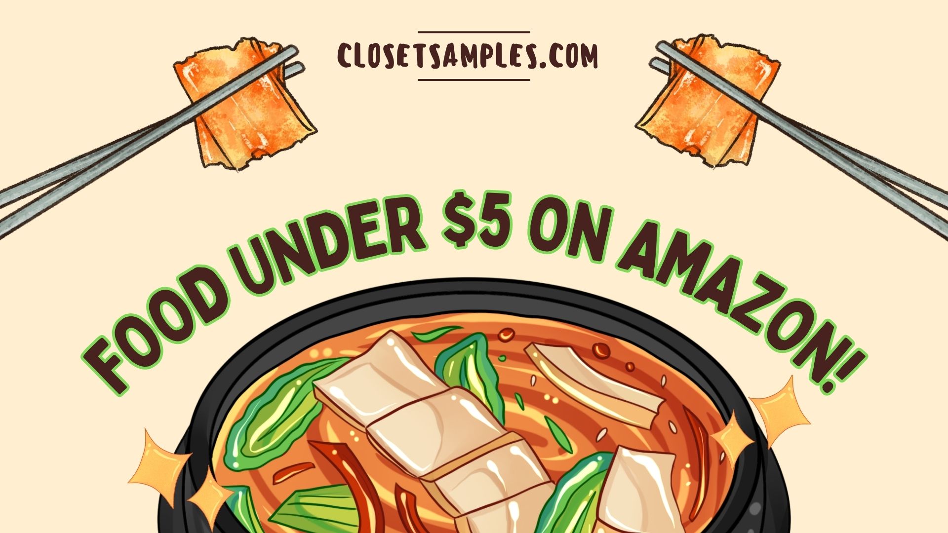 Food Under $5 on Amazon!