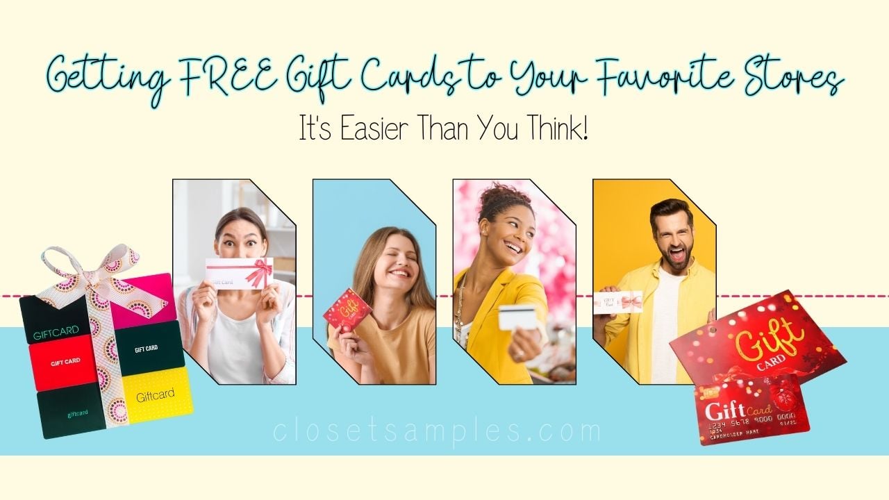Getting FREE Gift Cards to You...