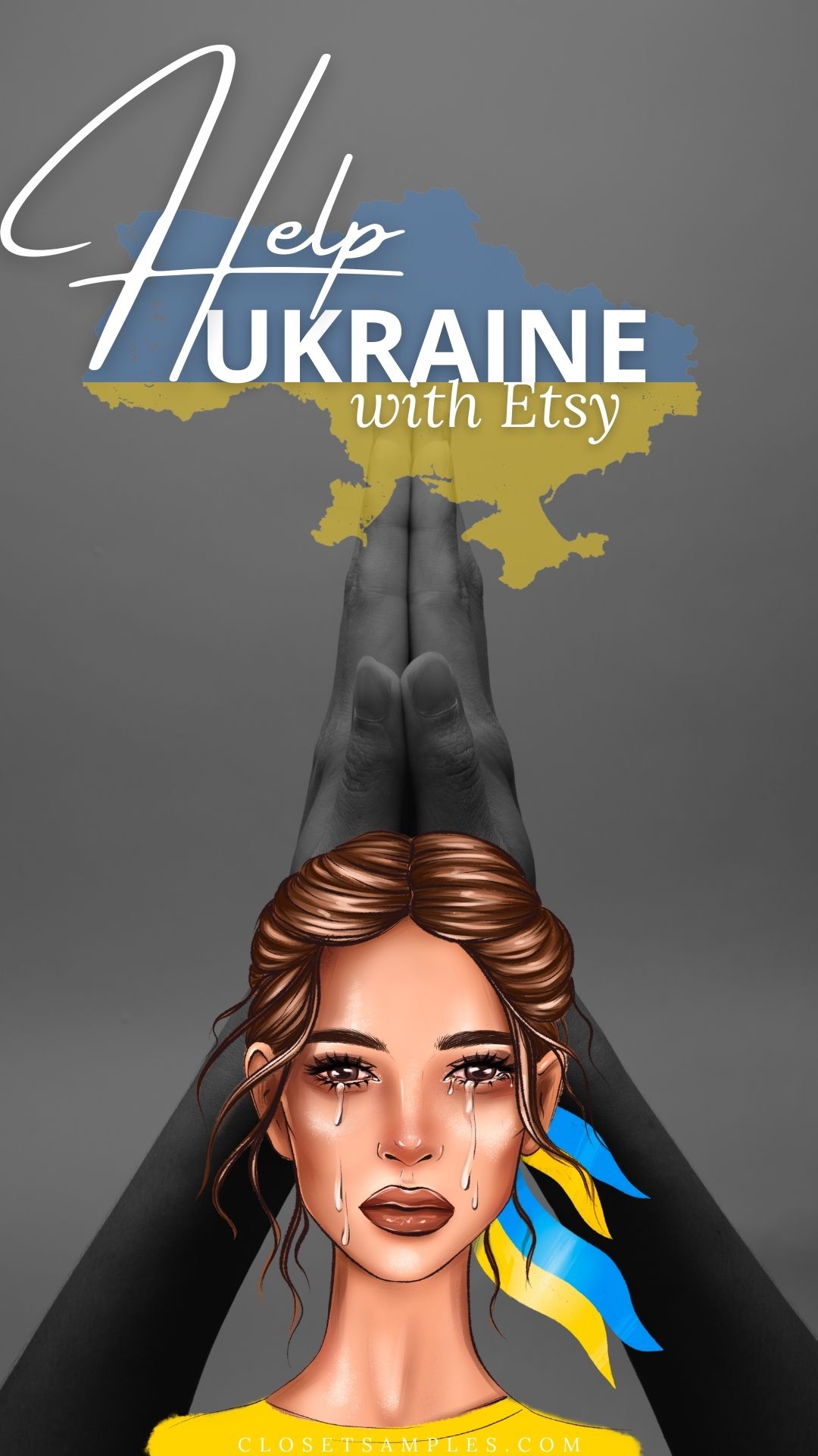 Help Ukraine People through Etsy Closetsamples Pinterest