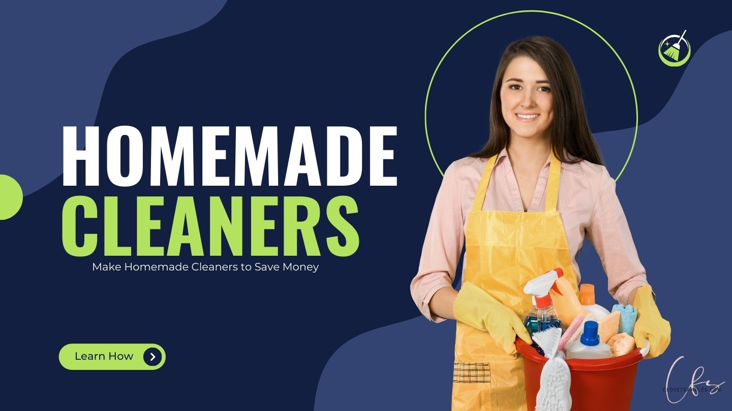Make Homemade Cleaners to Save...