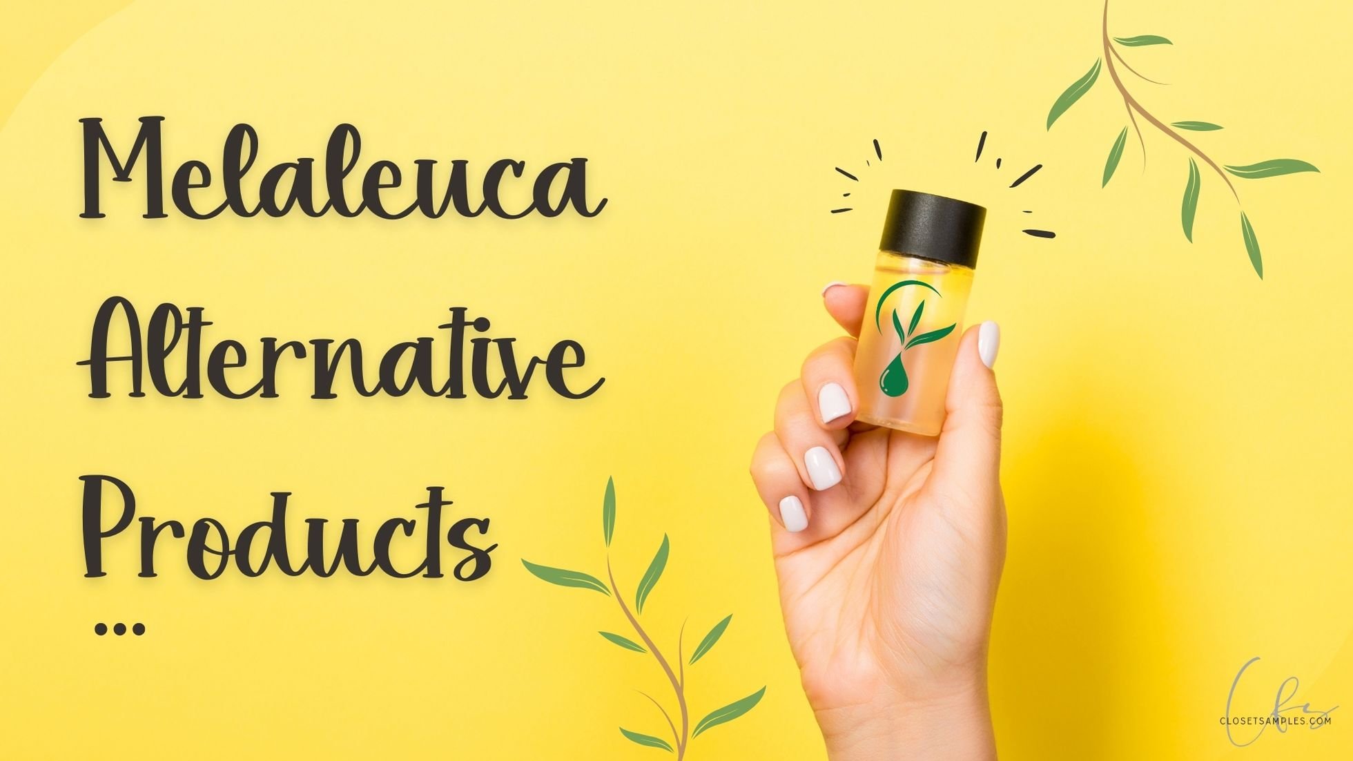 Melaleuca Alternative Products closetsamples