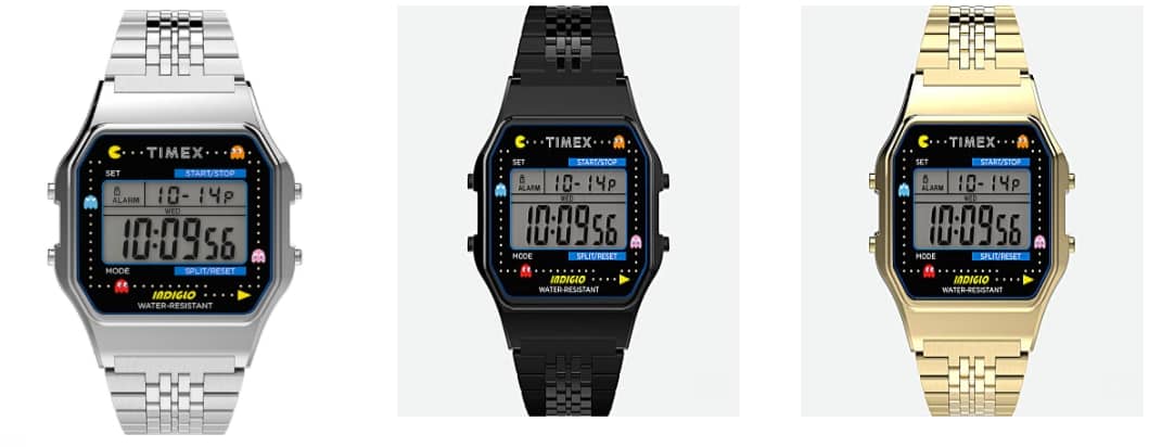 Timex PAC MAN 34mm Stainless Steel Bracelet Watch $39.50 (reg $79)