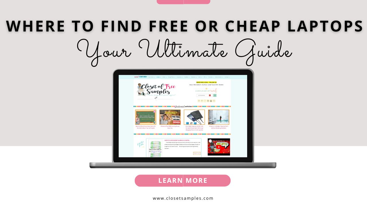 Where to Find Free or Cheap Laptops Your Ultimate Guide closetsamples