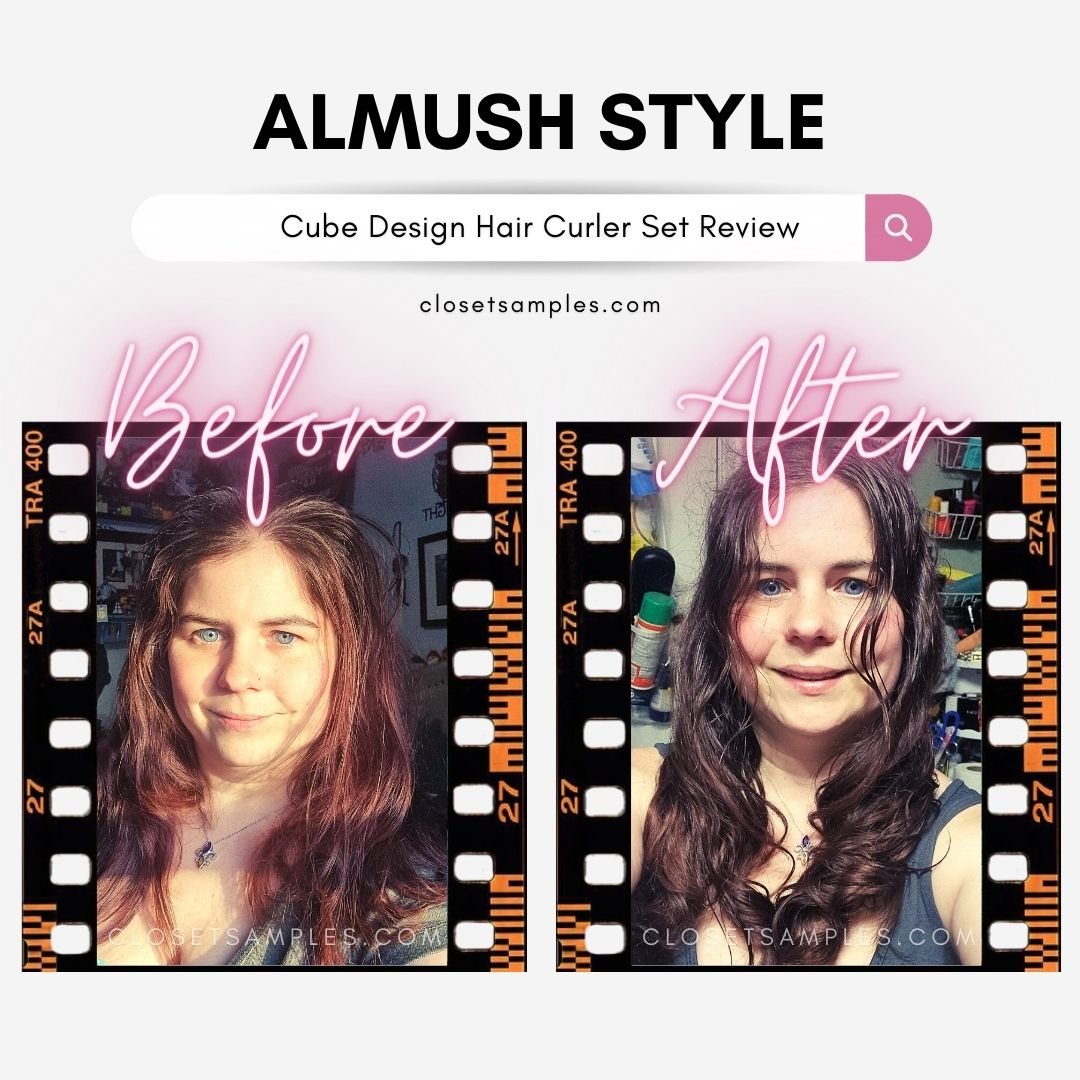 Almush Style Cube Design Hair Curler Set for Women closetsamples review