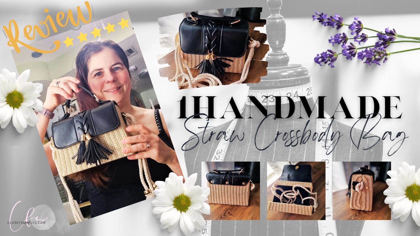 Elevate Your Summer Style with the 1handmade Straw Crossbody Bag A Detailed Review closetsamples
