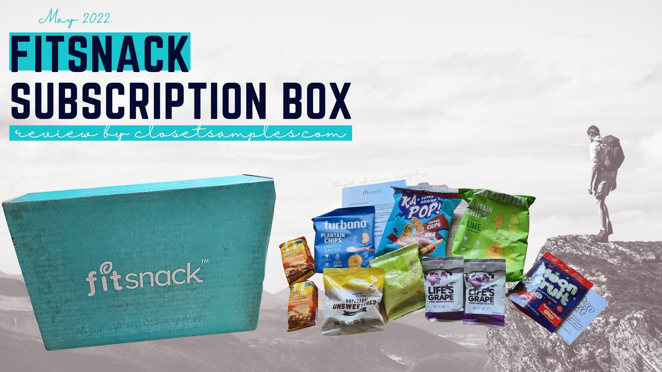 FitSnack Subscription Box May.