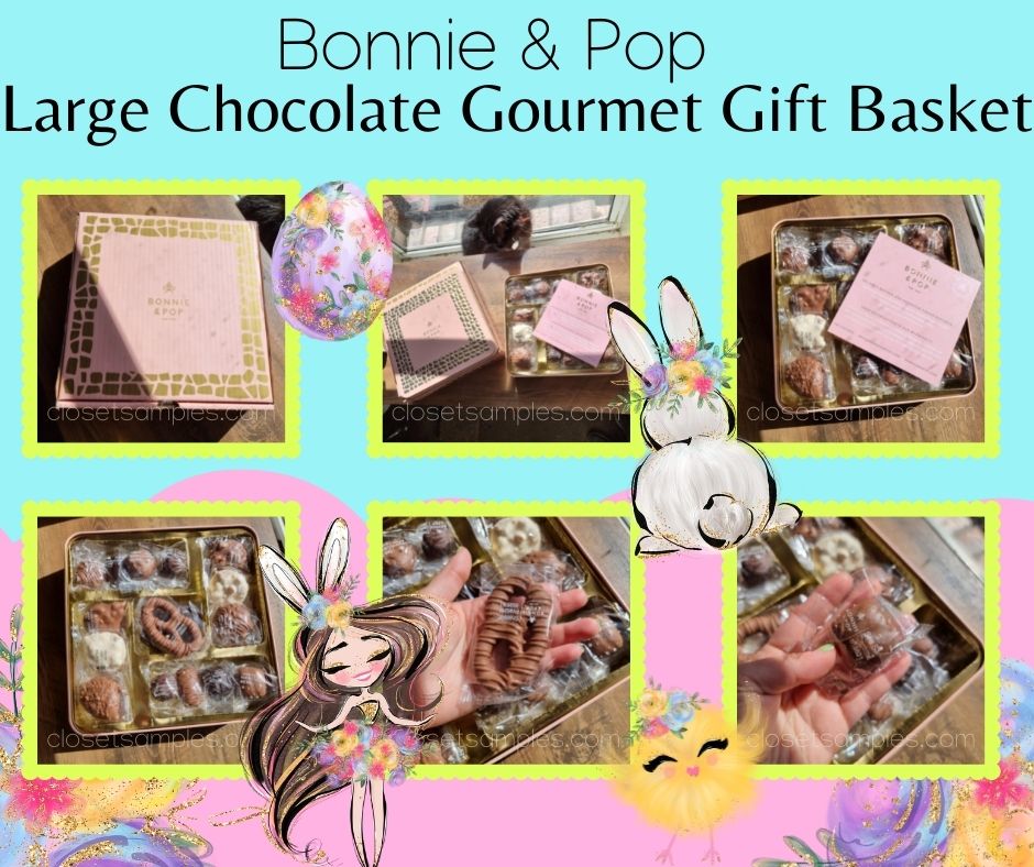 Fun Easter Finds for 2022 A Gift Guide closetsamples bonnie pop chocolate gourmet gift basket
