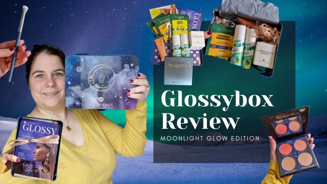 Glossybox Subscription Box December 2021 Review Moonlight Glow Edition Closetsamples