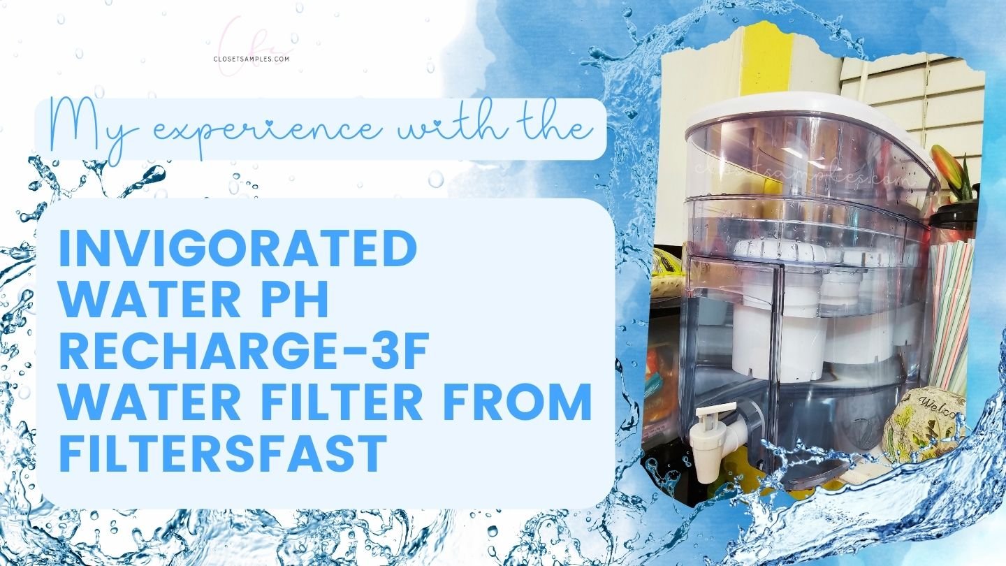Level Up Your Hydration My Experience with the Invigorated Water PH RECHARGE 3F Discount closetsamples filtersfast