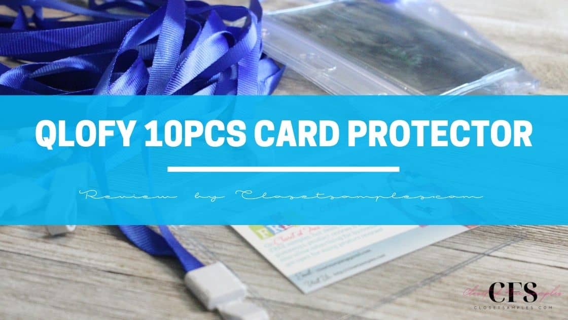 QLOFY 10pcs Card Protector Unb...