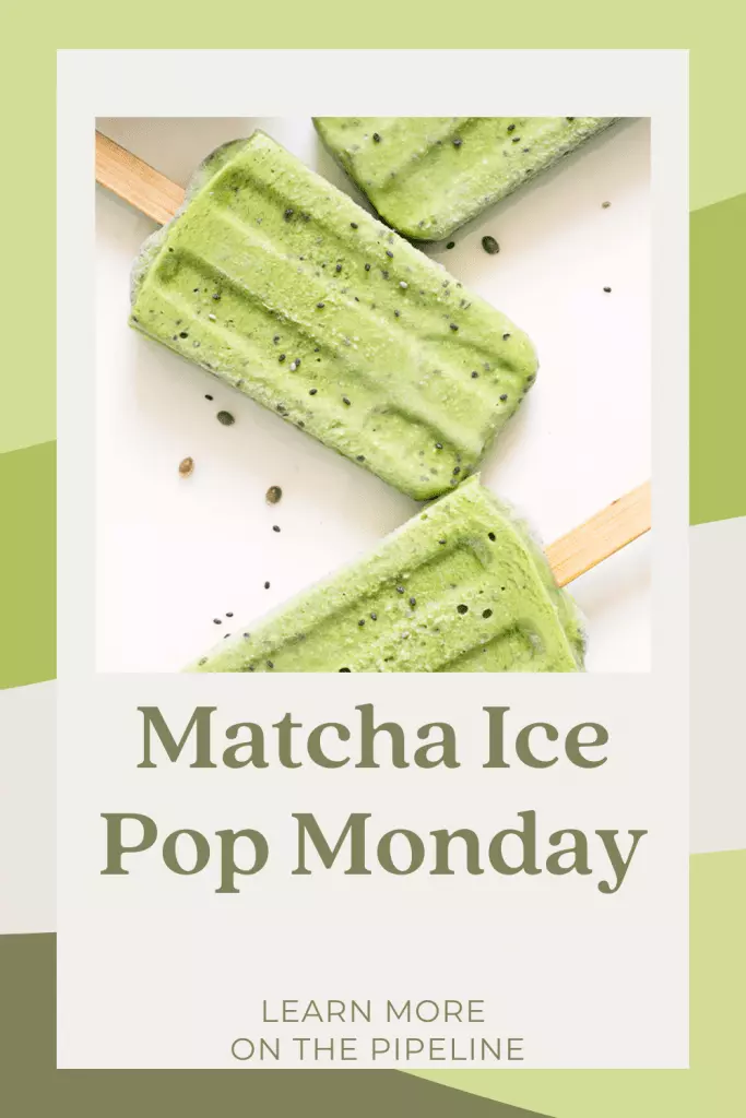Matcha Ice Pop Recipe Closetsamples Pinterest