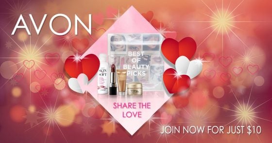 Join Avon For Only $10 And Sha...