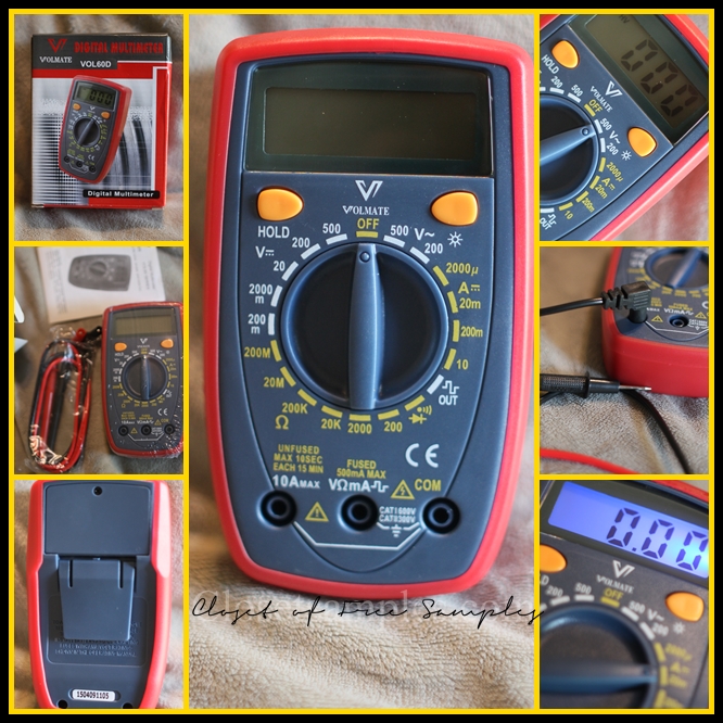 Volmate Mini Portable Digital Multimeter $15 (Reg. $40) #Review