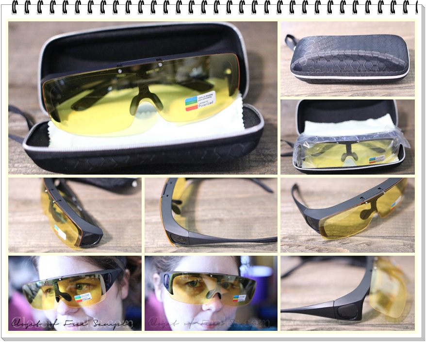 Agstum Fit Over Eyeglasses Polarized Night Driving Flip up Sunglasses - $20 (Reg. $45) #Review