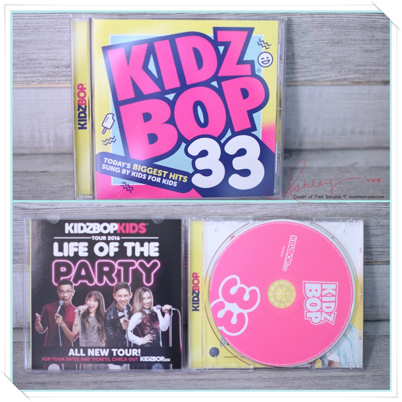 We "Can`t Stop the Feeling!" Kidz Bop 33 is Here!