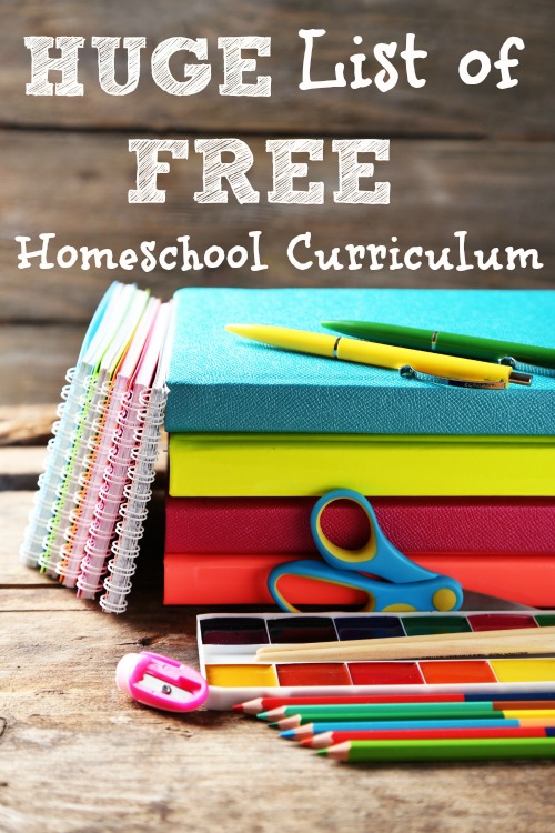 HUGE List of FREE Homeschool C...